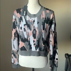 Just Cavalli Cropped Sweater . New / tags 
Small